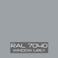 Эмаль АУ оконно-серый  RAL7040 Экспресс  (18кг) КВИЛ